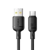 کابل سوپر فست شارژ USB به Type-C باسئوس مدل Silky100w-1M
