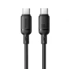 کابل سوپر فست شارژ USB به Type-C باسئوس مدل Silky100w-2M
