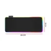 موس پد مخصوص بازی لومینوس مدل RGB - تصویر 4