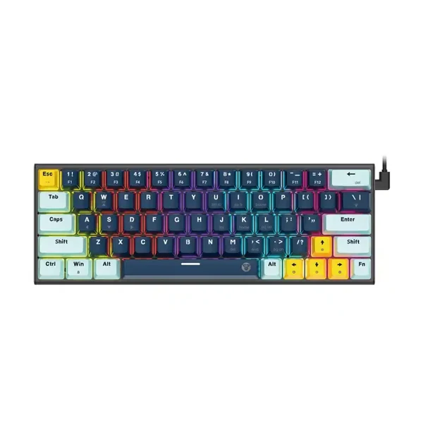 کیبورد باسیم گیمینگ فنتک مدل ATOM63 MK874v2