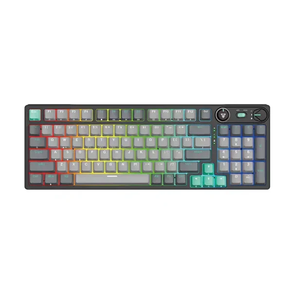 کیبورد بی‌سیم گیمینگ فنتک مدل ATOM PRO96 MK914