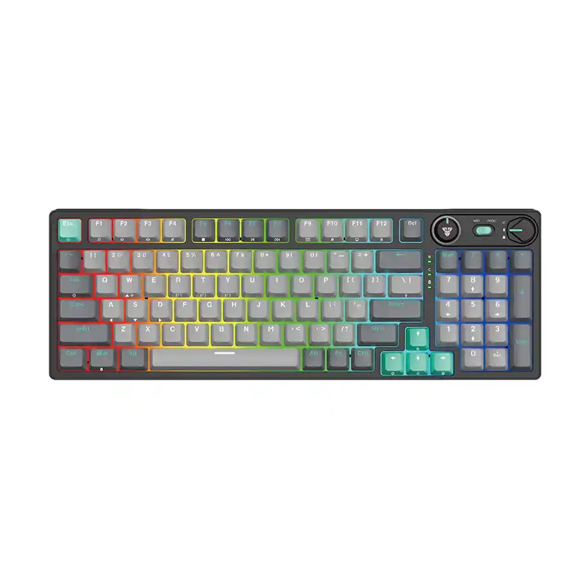 110-61 کیبورد بیسیم گیمینگ فنتک مدل ATOM PRO96 MK914 - تصویر 1