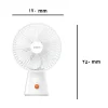 پنکه شارژی شیائومی مدل Rechargeable Mini Fan - تصویر 3