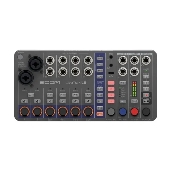 ضبط کننده حرفه ای صدا زوم مدل LIVETRAK L-6