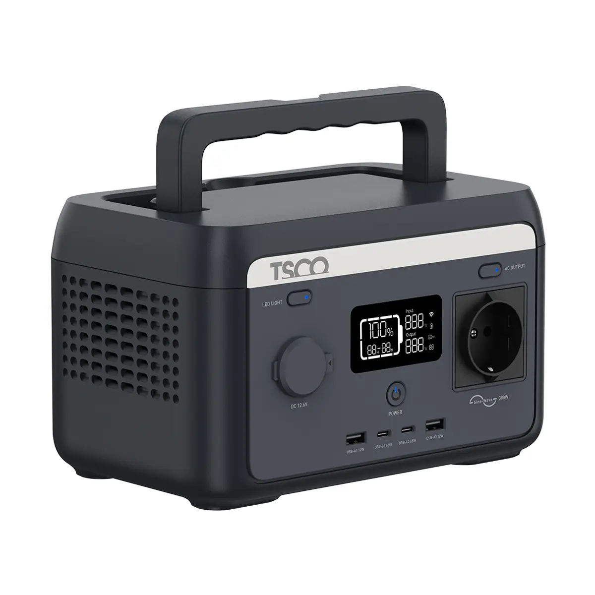 133-60 پاور استیشن تسکو مدل TST 301 ظرفیت 8000 میلی آمپر ساعت - تصویر 1