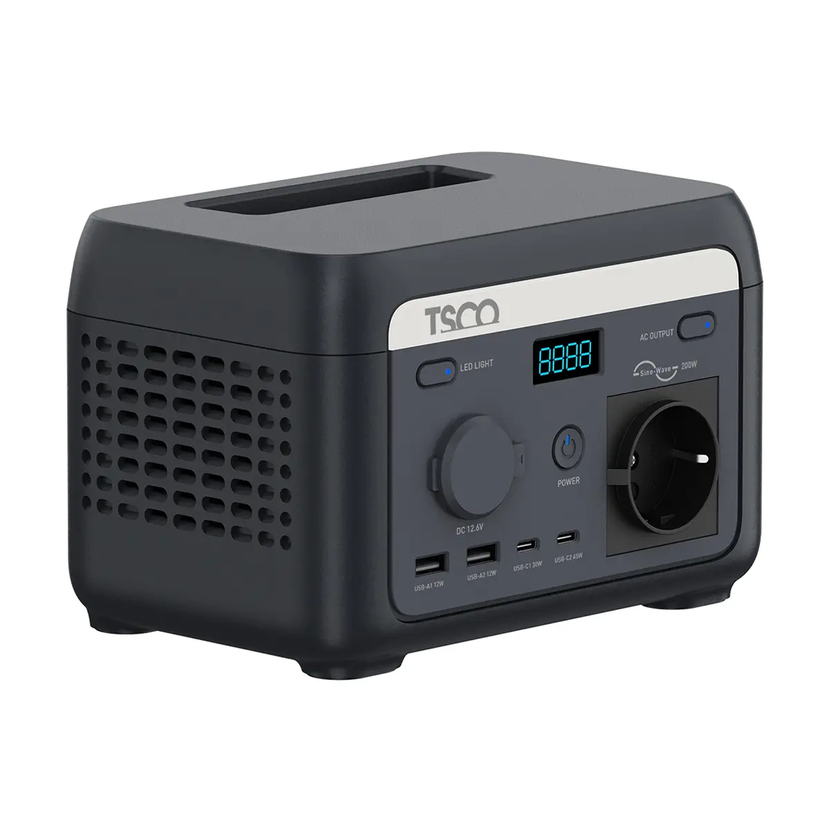 133-65 پاور استیشن تسکو مدل TST 201 ظرفیت 32000 میلی آمپر ساعت - تصویر 1