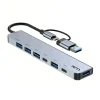 هاب USB تسکو 7 پورت USB مدل THU 1148