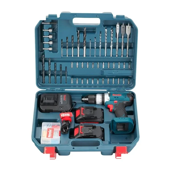 دریل چکشی رونیکس مجموعه 53 عددی مدل RS-8619
