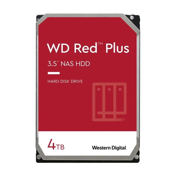 هارد اینترنال وسترن دیجیتال مدل RED PLUS WD40EFPX با ظرفیت 4 ترابایت
