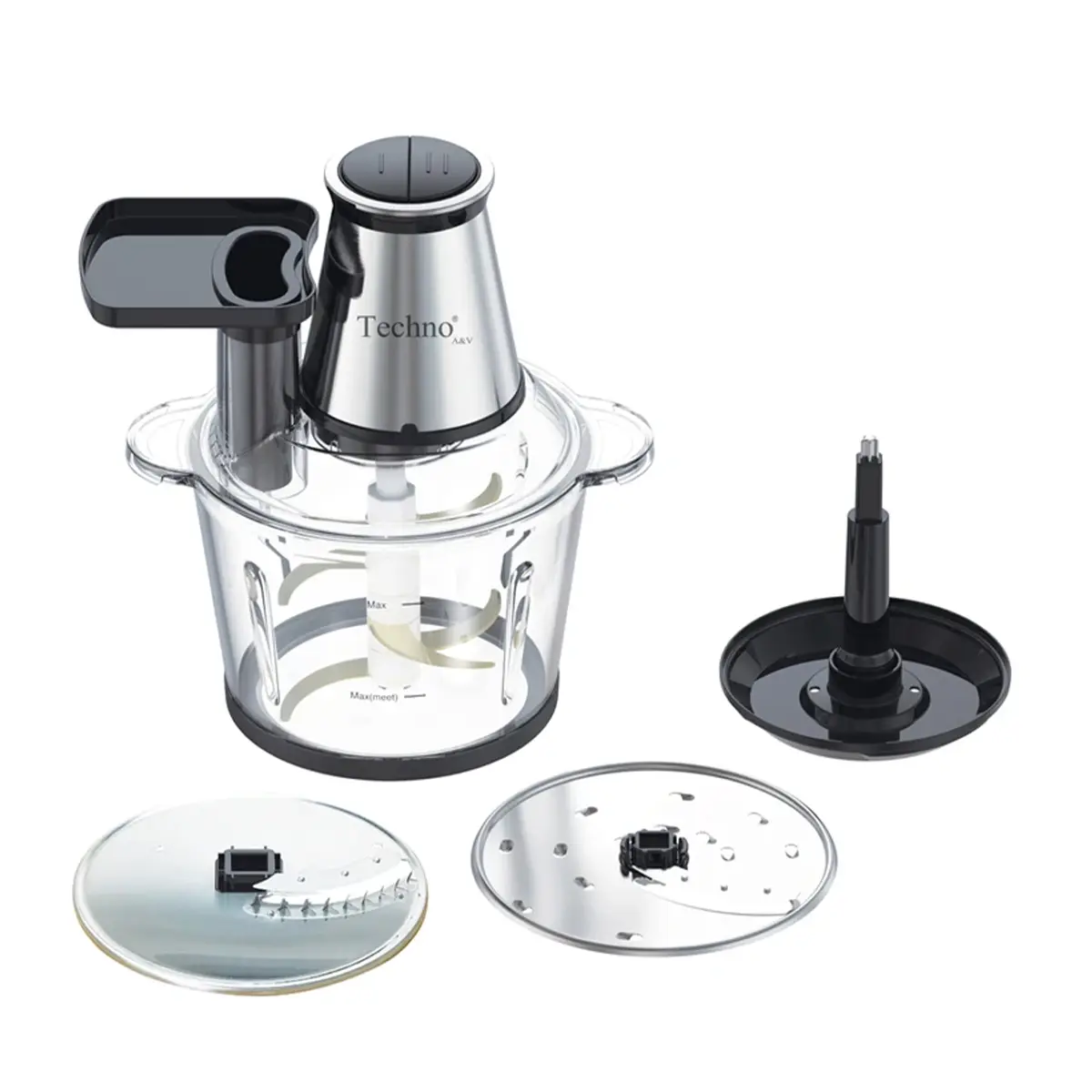 140-4 خردکن تکنو مدل Te‑220 - تصویر 1