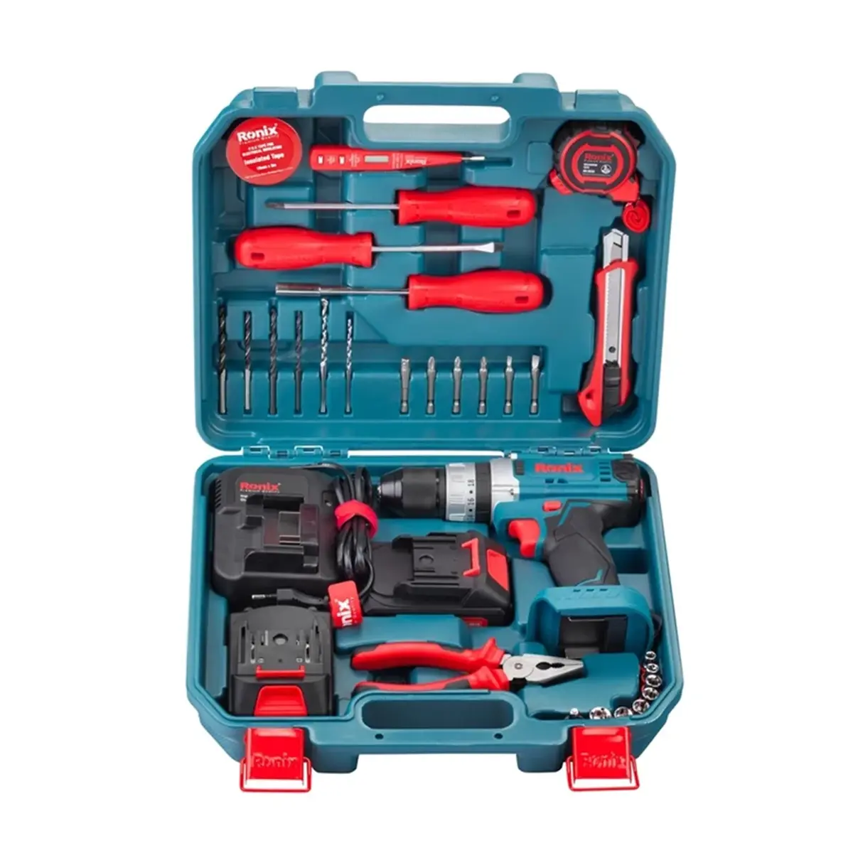 141-88 ست دریل شارژی رونیکس 33 عددی مدل RS-8615 - تصویر 1