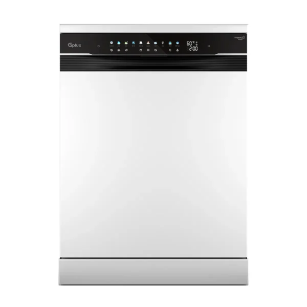 ماشین ظرفشویی 15 نفره جی پلاس سری Rosette مدل GDW-R1599W.TL