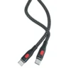 کابل تبدیل USB-C به USB-C سی بای مدل K3-PD طول 1 متر - تصویر 2