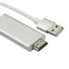 کابل تبدیل HDMI به USB-C / microUSB / Lightning پرووان مدل PCH70 - تصویر 3