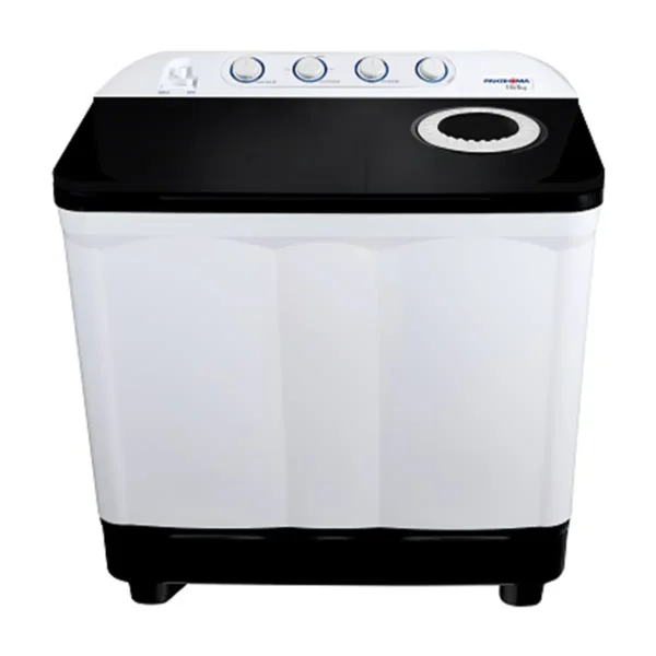 ماشین لباسشویی دوقلو 15.5 کیلویی پاکشوما مدل PTF-1514TJ