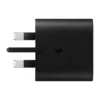 شارژر سامسونگ 25 واتی مدل (سه شاخه‌ اروپا) + تبدیل برق 3 به 2 هادرون مدل A10-1 + کابل تبدیل USB-C بودی مدل DC261TT21W - تصویر 5